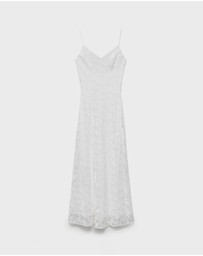 M.N.G - Kate Devoré Floral Dress