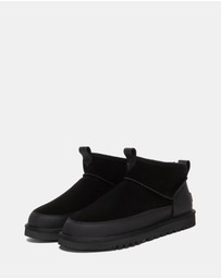 EVERAU - Australian Shepherd Ugg Fyrell Cow Suede Upper UGG Boots