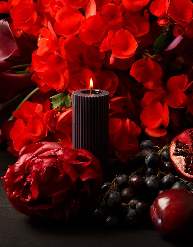 XRJ Celebrations - Pillar Liquorice Candle