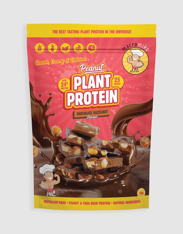 Macro Mike - Chocolate Hazelnut Peanut Plant Protein - 1kg