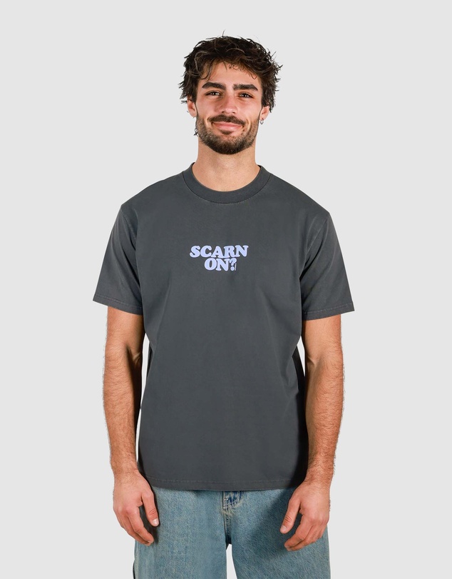 Skwosh - Scarn On? Slang Tee in Black