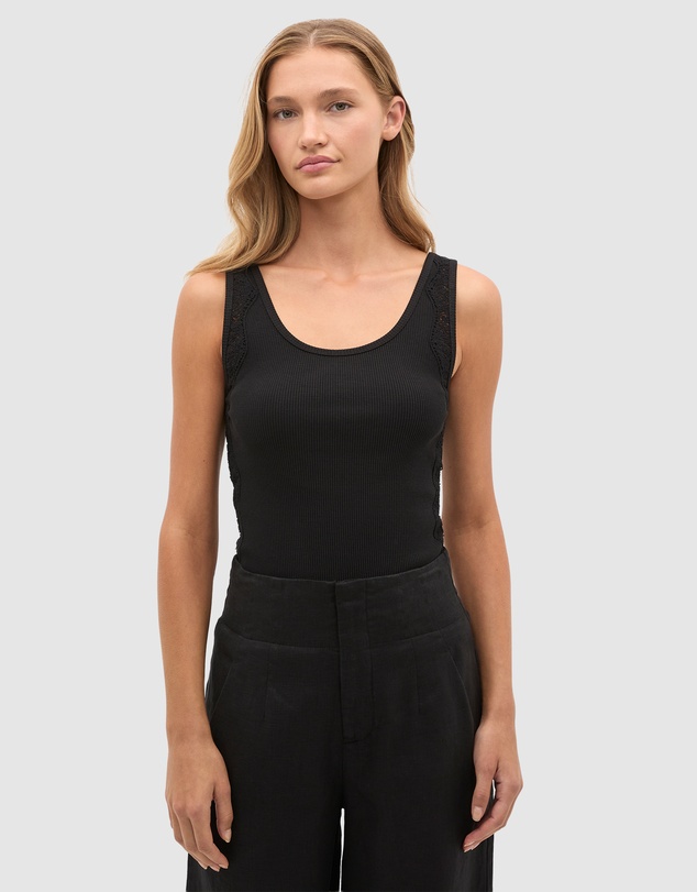 Seed Heritage - Lace Panel Tank