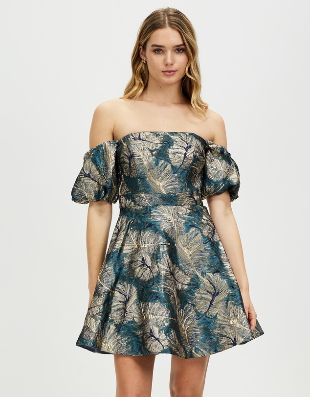 Romance by Honey and Beau - Milla Puff Sleeve Dress