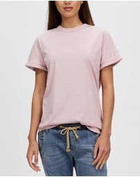 DRICOPER DENIM - Slouchy Dusty Pink Tee