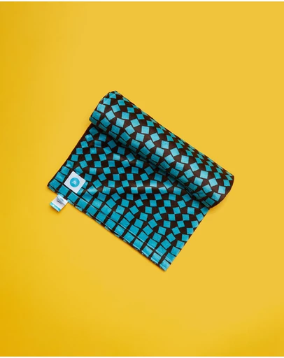itti bitti - Travel Blanket - Rebound with Teal