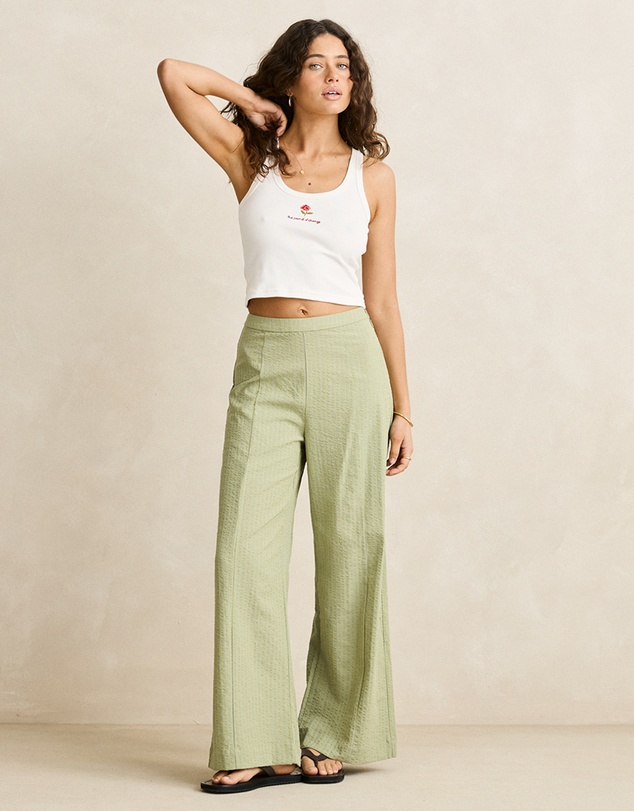 Rhythm - Vista Stripe Wide Leg Pants
