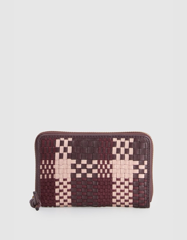 Evity - Nina Leather Zip Medium Wallet