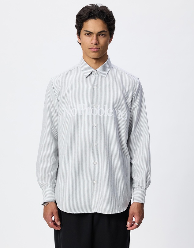 No Problemo - No Problemo Oxford Stripe LS Shirt