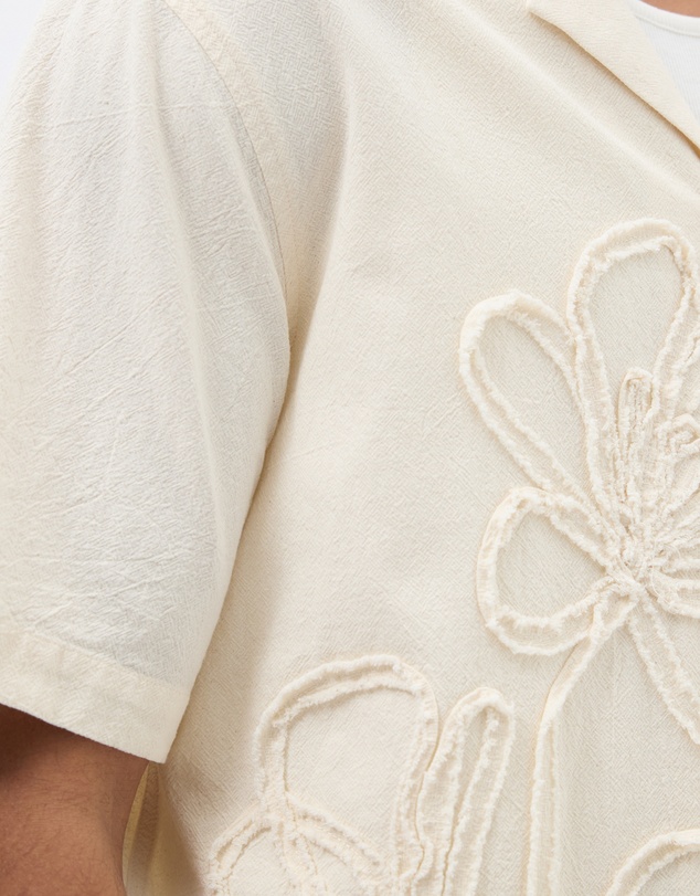 AERE - Floral Cotton Shirt