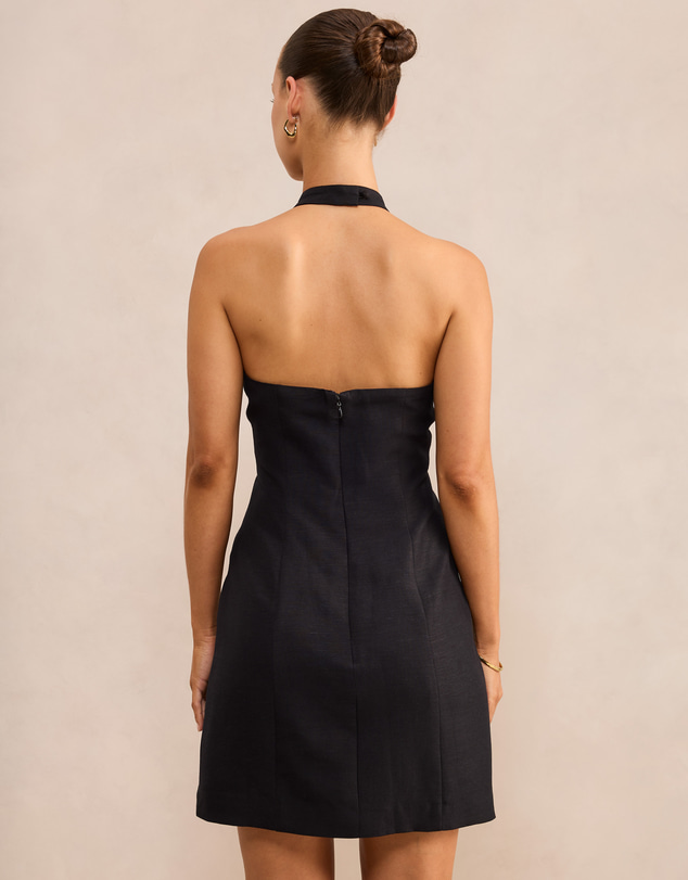 Forever New Petite - Kora Petite Button Closure Mini Dress