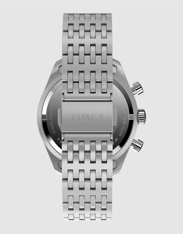 TIMEX - Waterbury Traditional Chronograph 41mm Stainless Steel Bracelet Watch