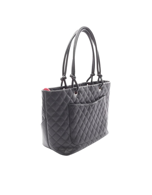 Pre-Loved by Azura Reborn - Pre-Loved Large Lambskin Cambon Ligne Tote