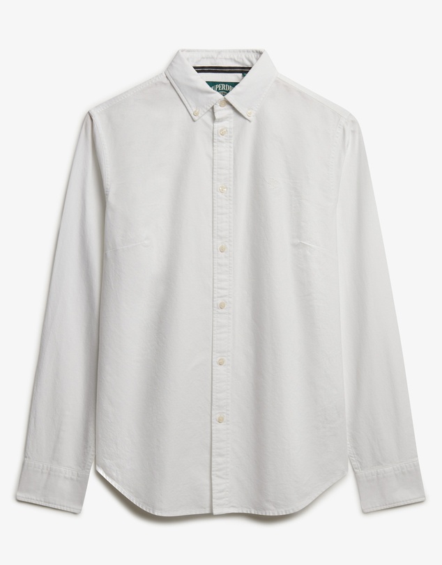 Superdry - Slim Oxford Long Sleeve Shirt
