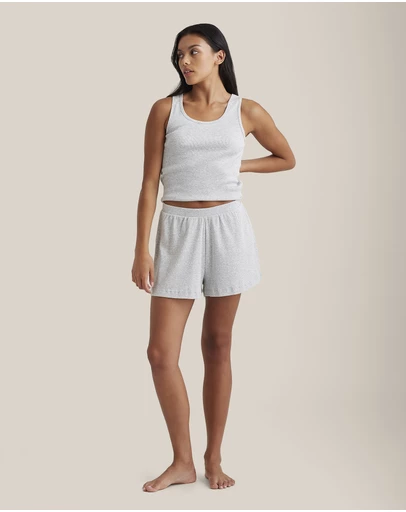 Papinelle - Soft Baby Rib Short