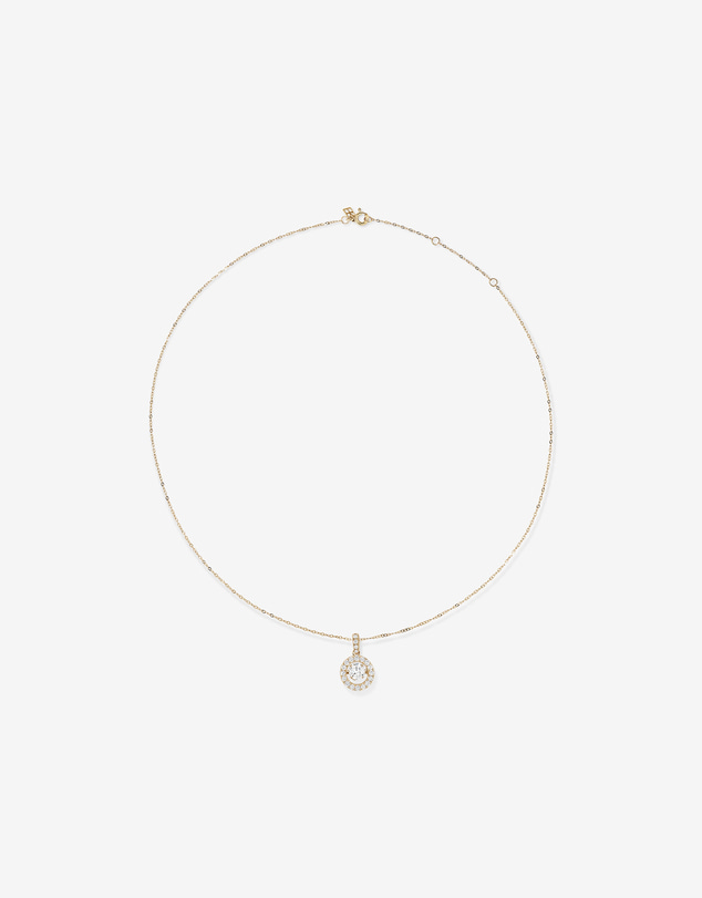 Michael Hill - Lume Lab Round Pendant with 1.00 Carat TW of Laboratory-Grown Diamonds in 10kt Gold