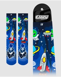 Crazy Skates - Crazy Socks Space Star Knee-High Socks
