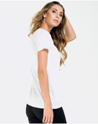 DVNT - Womens Devoid Standard Tee - White