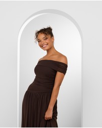 Pilgrim - Alyssa Off Shoulder Maxi Dress
