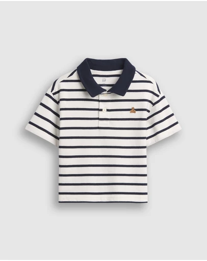 GAP - SS Boxy Icon Polo - Babies-Kids