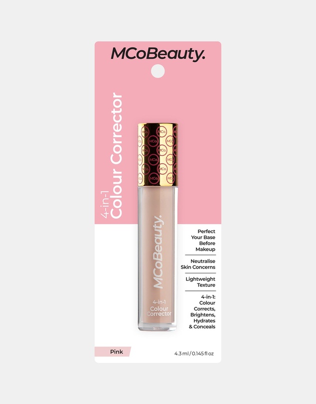 MCoBeauty - 4-In-1 Colour Corrector - Pink