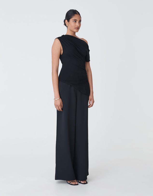 Forcast - Keeley Bamboo Split Hem Top