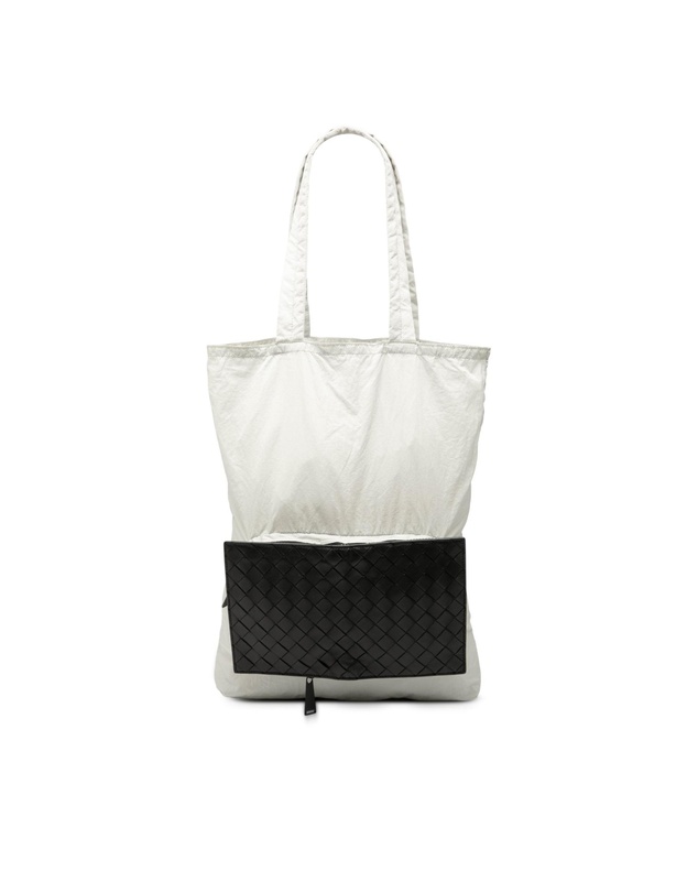 Pre-Loved by Azura Reborn - Pre-Loved Intrecciato Trimmed Nylon Eco Tote