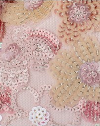 Olga Berg - Alfie Floral Sequin Bag