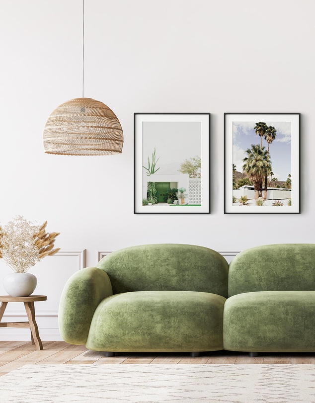 Olive et Oriel - Palm Springs #75 Art Print