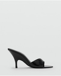 M.N.G - Leather Wedge Heels