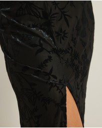 Atmos&Here - Celina Burnout Mesh Midi Dress
