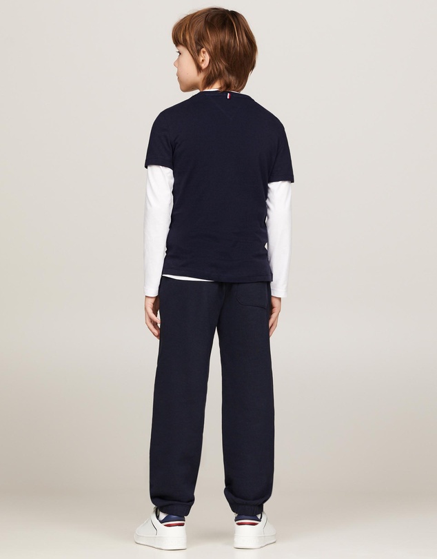 Tommy Hilfiger - Basic Crew Neck Short Sleeve T-Shirt - Kids