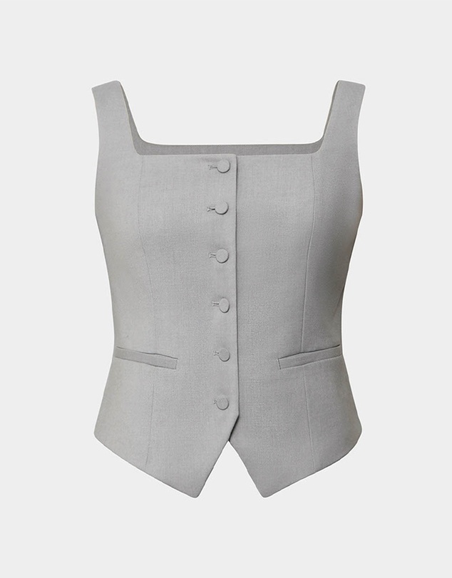 Forcast - Chloe Square Neck Vest