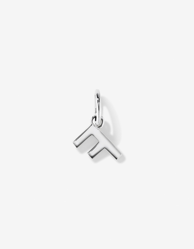 Michael Hill - Letter F Initial Pendant in Sterling Silver