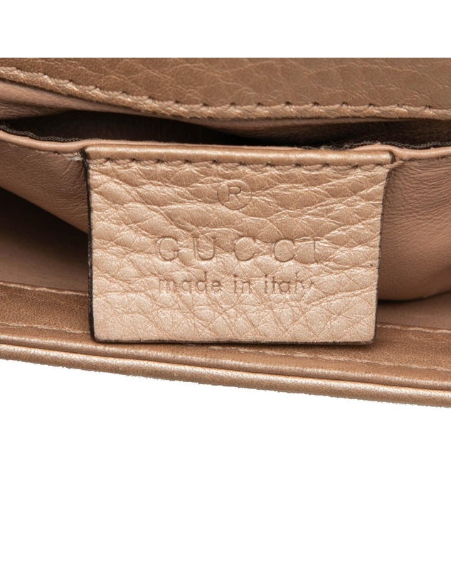 Pre-Loved by Azura Reborn - Pre-Loved Mini Metallic Leather Bamboo Night