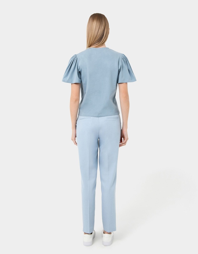 Forcast - Cayla Gathered Sleeve Tee