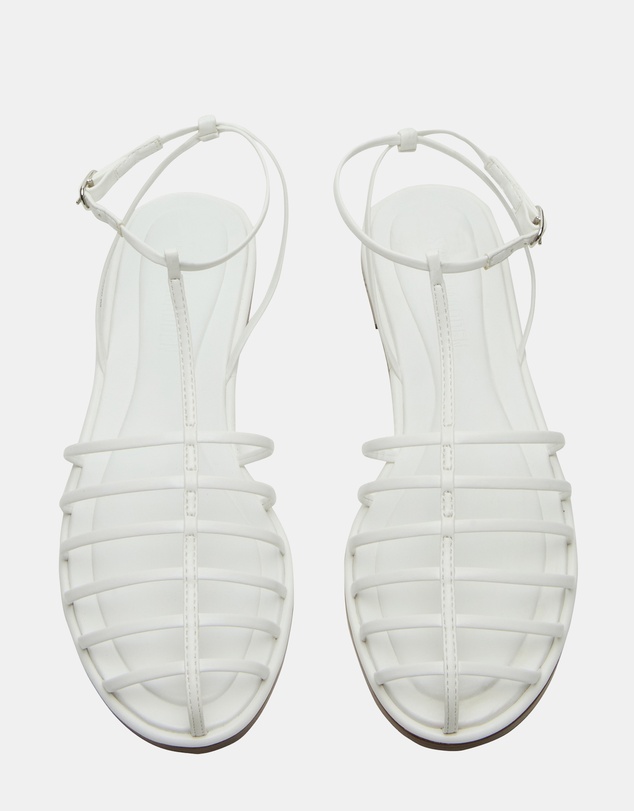 Steve Madden - Marin White Sandals