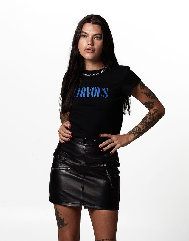 Old Flame Label - Nirvous Baby Tee