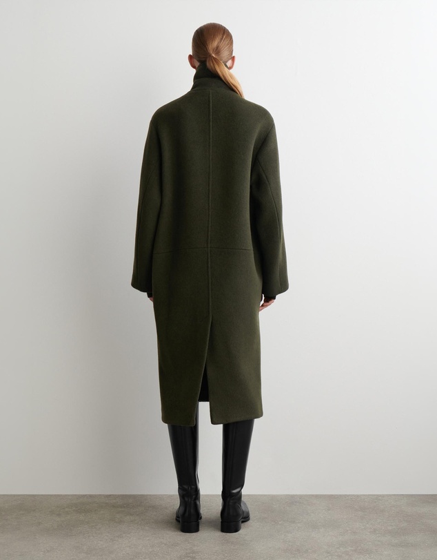 COS - Oversized Double-Breasted Wool Coat