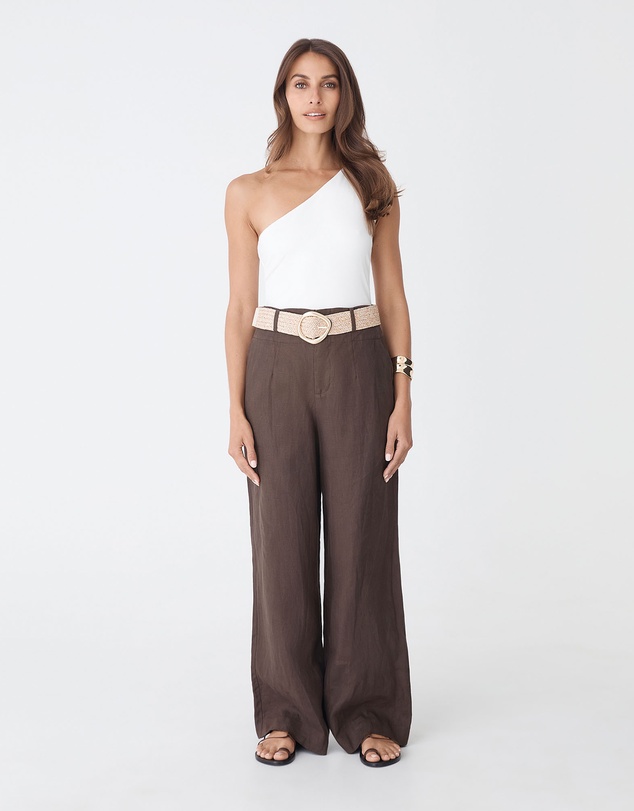 Forcast - Holly Bamboo One Shoulder Top
