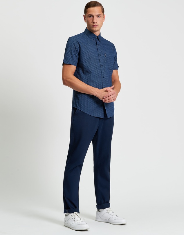 Ben Sherman - Mono Geo Print Shirt
