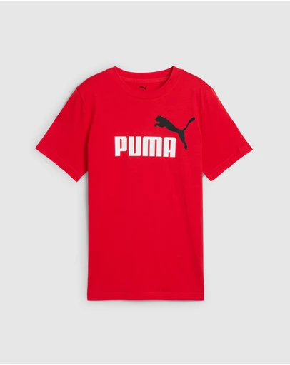 Puma - ESSENTIALS 2 Color No.1 Logo Tee - Kids-Teens