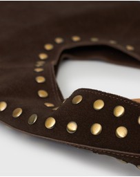 Betts - Freya-S Suede Leather Stud Bag