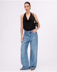 Minima Esenciales - Mollie Jersey Halter Bodysuit
