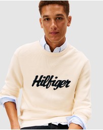 Tommy Hilfiger - Cotton Graphic Crew Neck