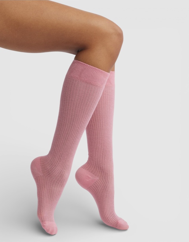High Heel Jungle - Everything’s Fine Semi-Sheer Rib Knee Socks