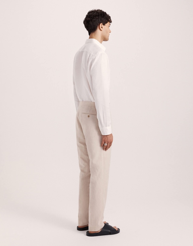 SABA - Reeves Long Sleeve Classic Linen Cotton Shirt