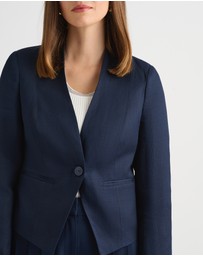 David Lawrence - Liliosa Linen Blend Jacket