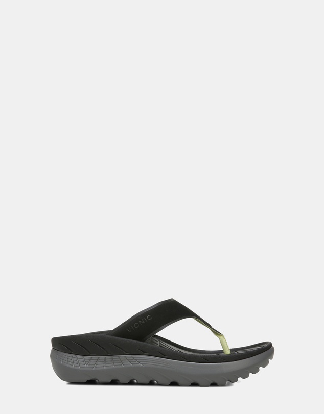 Vionic - Restore Recovery Sandal - Black/Charcoal