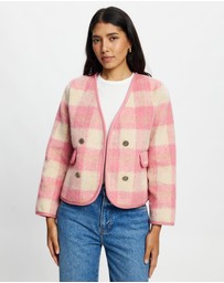 Mossée - Tamia Checkered Jacket