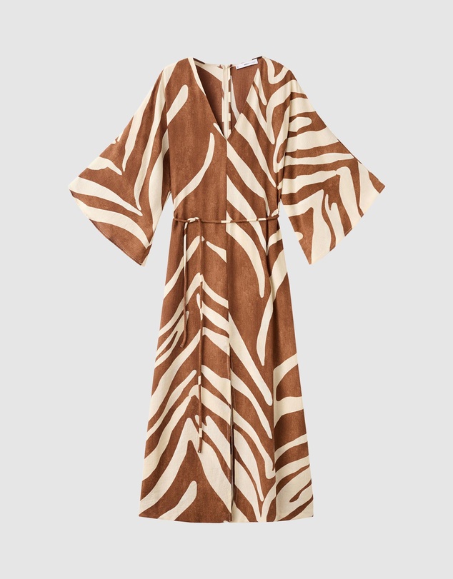 M.N.G - Printed Cotton Dress